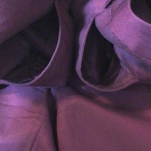 4 Peck & Peck fuchsia silk lined Capri pants - Picture 7 of 14